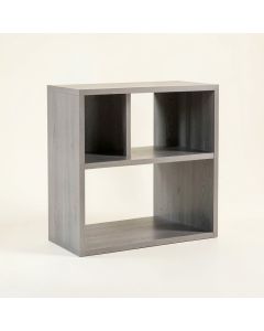 Field Bridge Desktop Shelving Unit - Gray (synthetic illustration; no displayed measurements)
