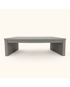 Ridge Brook Desktop Monitor Riser - Gray (synthetic illustration; no displayed measurements)