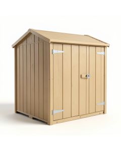 Riverside 10 Ft. W X 12 Ft. D Wood Storage Shed (synthetic illustration; no displayed measurements)