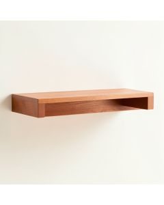 Oak Canyon Wall-Mounted Shelf - Terracotta (synthetic illustration; no displayed measurements)