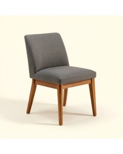 Hobart Fabric Solid Wood Side Chair (synthetic illustration; no displayed measurements)
