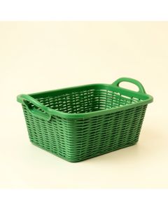 Maple Brook Empty Storage Basket - Green (synthetic illustration; no displayed measurements)