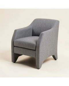 Aeyla Linen Side Chair In Gray (synthetic illustration; no displayed measurements)