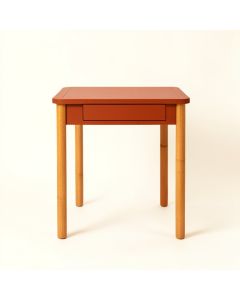 Dawn Branch Small Writing Desk - Terracotta (synthetic illustration; no displayed measurements)