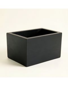 Ash Bluff Empty Raised Planter - Black (synthetic illustration; no displayed measurements)