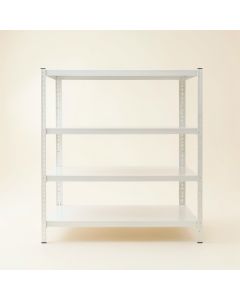 Glen Bend Empty Seed-Starting Shelving Unit Without Lights - White (synthetic illustration; no displayed measurements)