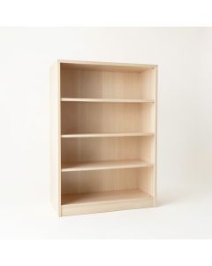 Sage Falls Freestanding Bookcase - Beige (synthetic illustration; no displayed measurements)