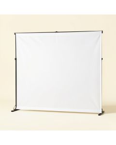 White 100 '' Electric Projection Screen (synthetic illustration; no displayed measurements)