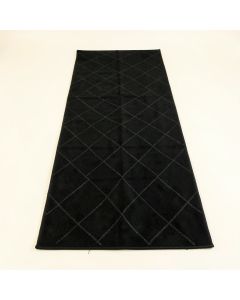 Birch Bluff Narrow Runner Rug - Black (synthetic illustration; no displayed measurements)
