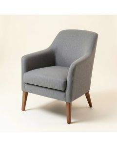 Doloritas Upholstered Parsons Chair In Gray (synthetic illustration; no displayed measurements)