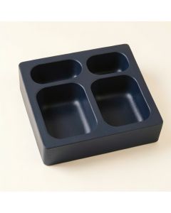 Wren Arc Empty Pantry Drawer Organizer Insert - Navy (synthetic illustration; no displayed measurements)