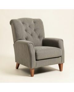 Twining 29 '' Wide Tufted Polyester Wingback Chair (synthetic illustration; no displayed measurements)