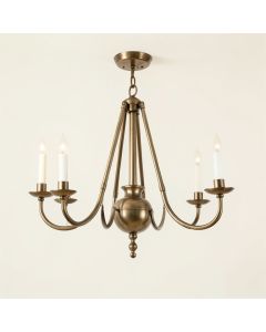 Shaylee 5 - Light Candle Style Empire Chandelier (synthetic illustration; no displayed measurements)