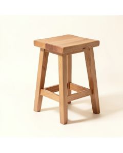 Wardner Solid Wood Bar & Counter Stool (synthetic illustration; no displayed measurements)