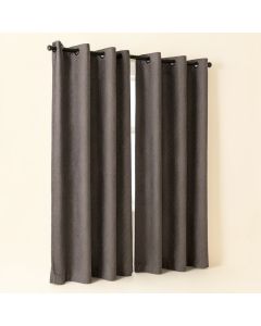Agustin Geometric Room Darkening Grommet Single Curtain Panel (synthetic illustration; no displayed measurements)