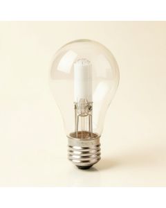 2.5 Watt ( 25 Watt Equivalent ) , T6 Led , Dimmable Light Bulb , ( 2700K ) E12/Candelabra Base (synthetic illustration; no displayed measurements)