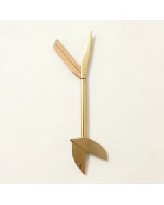 Bathroom Arrow Wood Sign Home Gallery Wall Decor (synthetic illustration; no displayed measurements)