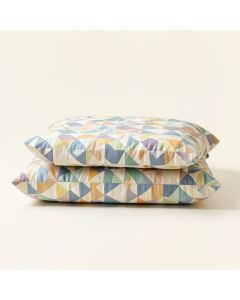 Nico Geometric Cotton Blend Comforter (synthetic illustration; no displayed measurements)