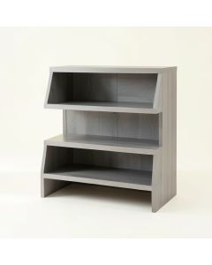 Reed Branch Desktop Shelving Unit - Gray (synthetic illustration; no displayed measurements)