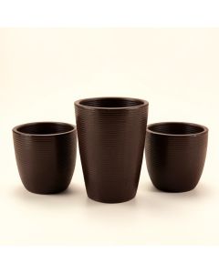 Richon 3 - Piece Polyrattan Cachepot Set (synthetic illustration; no displayed measurements)