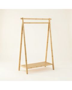 Ash Branch Empty Garment Rack - Beige (synthetic illustration; no displayed measurements)
