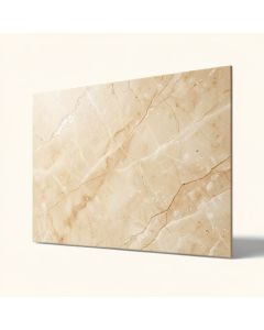 Calacata Oro Polished 4 '' X 8 '' Marble Look Wall And Floor Tile (synthetic illustration; no displayed measurements)