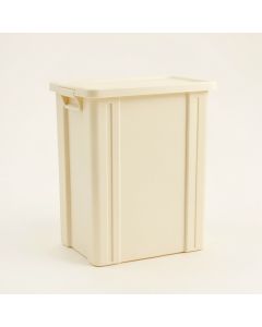 Elm Brook Closed Outdoor Storage Box - Cream (synthetic illustration; no displayed measurements)