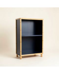 Maple Brook Freestanding Bookcase - Navy (synthetic illustration; no displayed measurements)