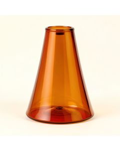 5.75 '' H Glass Bell Lamp Shade ( Screw On ) (synthetic illustration; no displayed measurements)