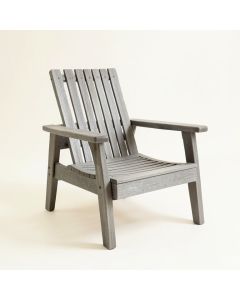 Dawn Brook Outdoor Lounge Chair - Gray (synthetic illustration; no displayed measurements)