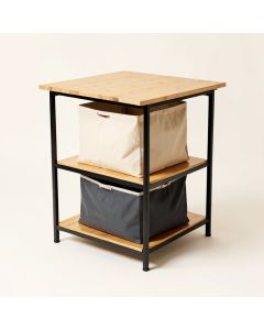 Cove Arc Laundry Sorting Station With Plain Removable Bags (synthetic illustration; no displayed measurements)