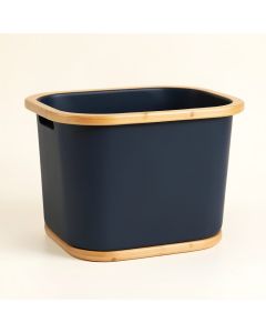 Juniper Crest Laundry Hamper - Navy (synthetic illustration; no displayed measurements)