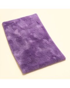 Sikorski Tufted Shag Silk Purple Area Rug (synthetic illustration; no displayed measurements)