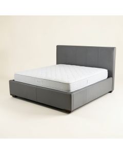 Morke High Riser Space Saver Upholstered Platform Bed With Mattress (synthetic illustration; no displayed measurements)