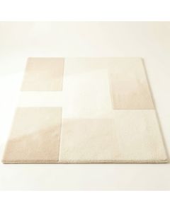 Hazel Bluff Rectangular Area Rug - Ivory (synthetic illustration; no displayed measurements)