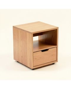 Colne End Table With Storage (synthetic illustration; no displayed measurements)