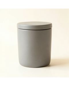 Birch Bluff Storage Canister With Lid - Gray (synthetic illustration; no displayed measurements)