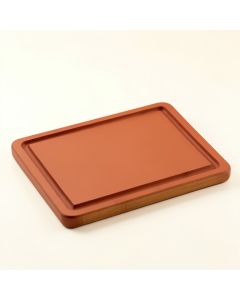 Cedar Bend Cutting Board - Terracotta (synthetic illustration; no displayed measurements)