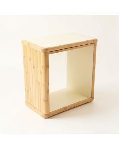 Elm Field Side Table - Cream (synthetic illustration; no displayed measurements)