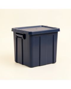 Moss Bend Closed Outdoor Storage Box - Navy (synthetic illustration; no displayed measurements)