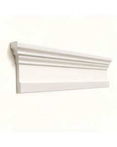 Ashford 16 '' H X 8 '' W X 1/2 '' D Molded Classic Wainscot Wall Panel (synthetic illustration; no displayed measurements)