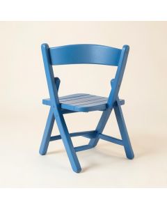 Dawn Crossing Folding Outdoor Chair - Blue (synthetic illustration; no displayed measurements)