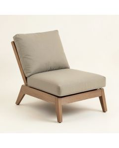 Solid Indoor/Outdoor Lounge Chair Cushion (synthetic illustration; no displayed measurements)