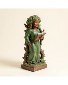 Bookworm Girl Garden Reader Statue (synthetic illustration; no displayed measurements)