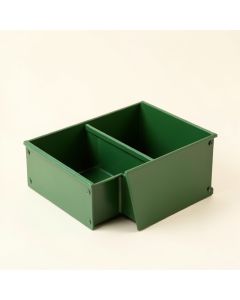Vale Bend Empty Coffee-Station Organizer - Green (synthetic illustration; no displayed measurements)