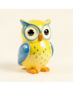 Busch Ceramic Owl Figurine (synthetic illustration; no displayed measurements)
