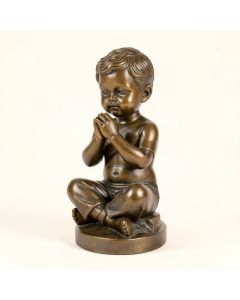 Sillitto Praying Boy Statue (synthetic illustration; no displayed measurements)