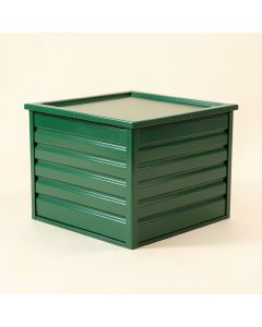 Fern Canyon Closed Outdoor Storage Box - Green (synthetic illustration; no displayed measurements)
