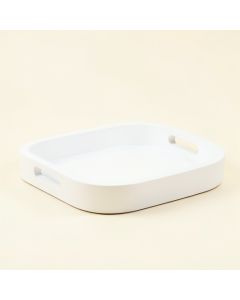 Harbor Branch Serving Tray - White (synthetic illustration; no displayed measurements)