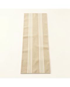 Linden Branch Narrow Runner Rug - Beige (synthetic illustration; no displayed measurements)